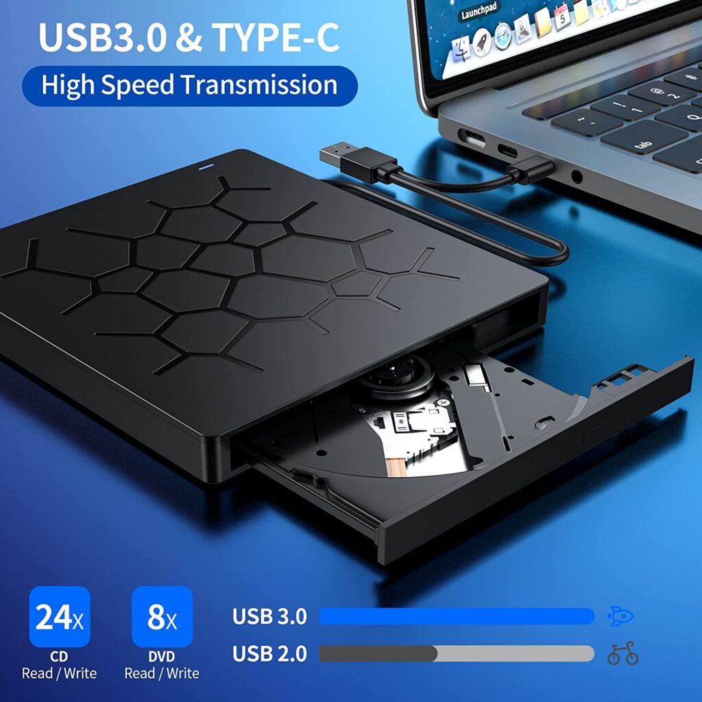 Unidad externa de CD/DVD para laptop - Alies Cooper