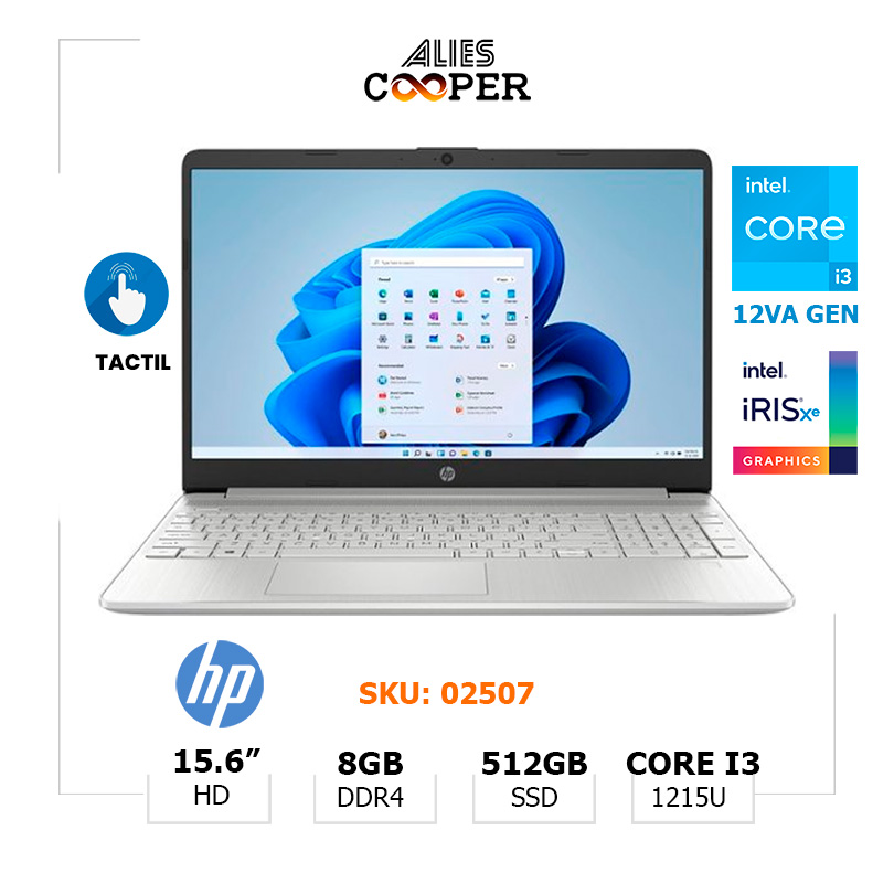 ALIESCOOPER - LAPTOP HP 15 - 12VA GEN - TOUCH