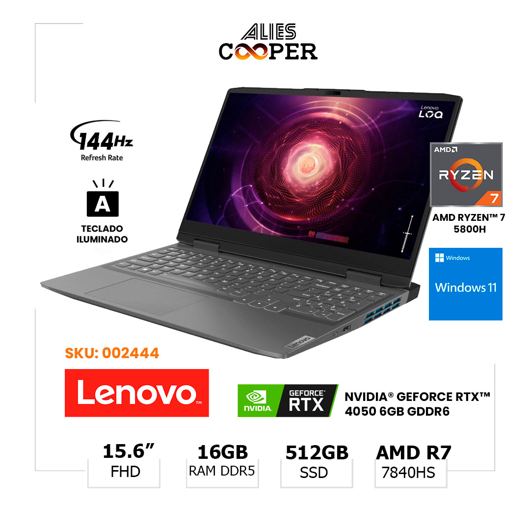 LAPTOP LENOVO LOQ 15APH8 AMD SERIE 7000 (1)
