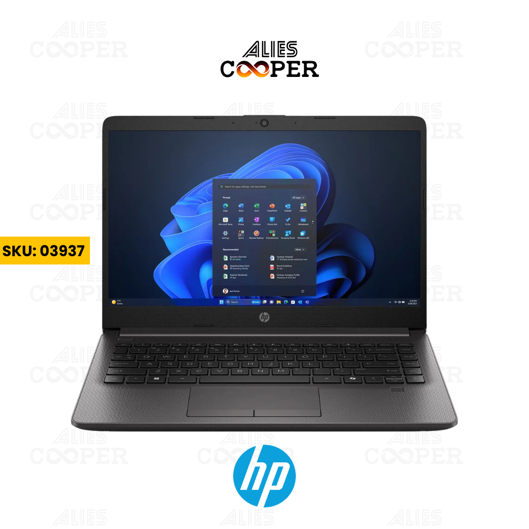 alies cooper - Laptop HP 240 14” HD Intel Core 3-N305 8GB RAM 128GB SSD NVMe Wi-Fi 6 Windows 11 Pro (1)